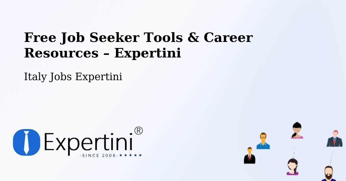 Free Job Seeker Tools & Career Resources – Bari - Bari, Italy Jobs Expertini