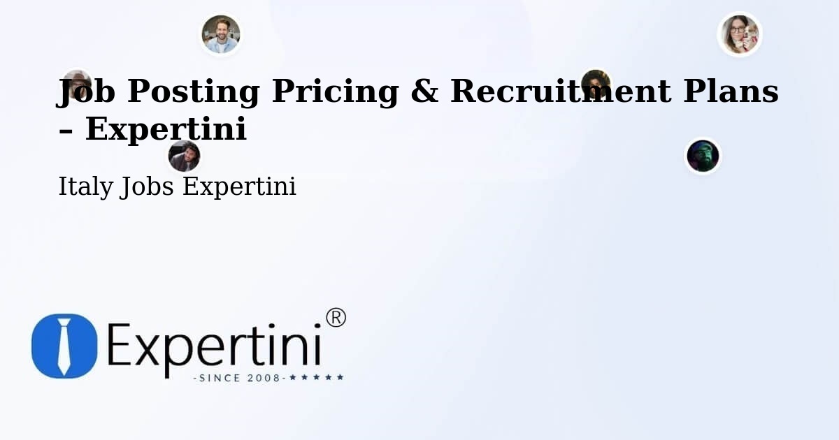 Job Posting Pricing & Recruitment Plans – Bari - Bari, Italy Jobs Expertini