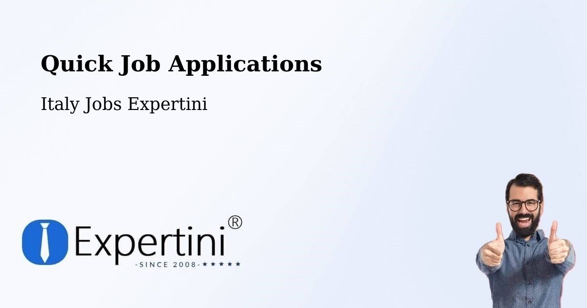 Quick Apply Feature – Bari - Italy Jobs Expertini